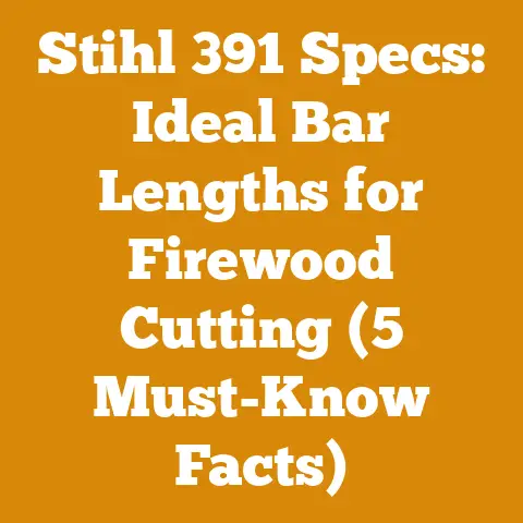 Stihl 391 Specs: Ideal Bar Lengths for Firewood Cutting (5 Must-Know Facts)