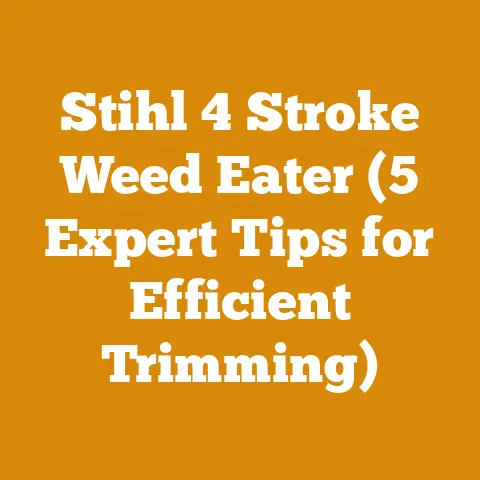 Stihl 4 Stroke Weed Eater (5 Expert Tips for Efficient Trimming)