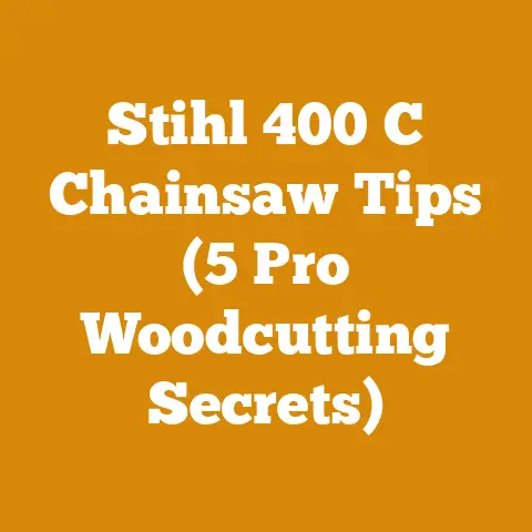 Stihl 400 C Chainsaw Tips (5 Pro Woodcutting Secrets)