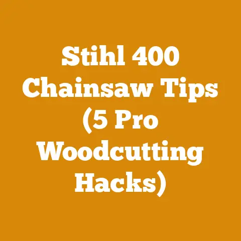 Stihl 400 Chainsaw Tips (5 Pro Woodcutting Hacks)
