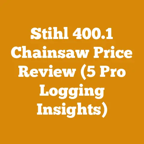 Stihl 400.1 Chainsaw Price Review (5 Pro Logging Insights)