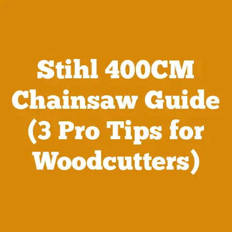 Stihl 400CM Chainsaw Guide (3 Pro Tips for Woodcutters)