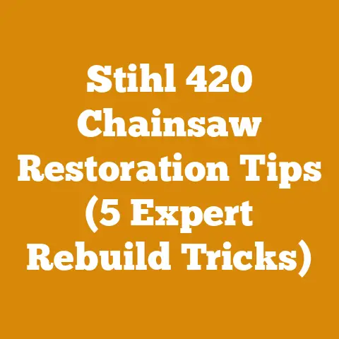 Stihl 420 Chainsaw Restoration Tips (5 Expert Rebuild Tricks)