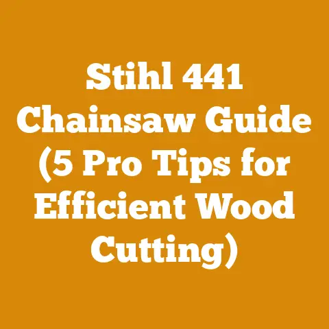Stihl 441 Chainsaw Guide (5 Pro Tips for Efficient Wood Cutting)