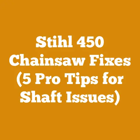 Stihl 450 Chainsaw Fixes (5 Pro Tips for Shaft Issues)
