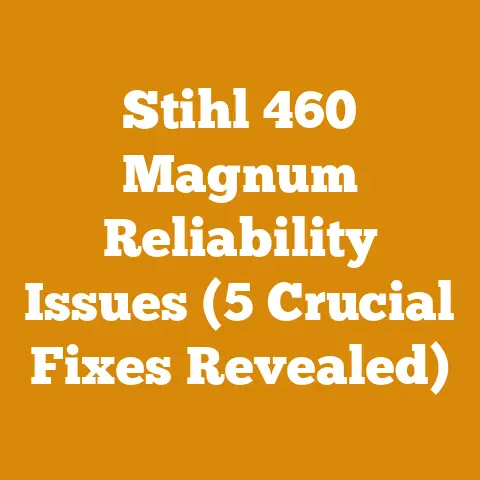 Stihl 460 Magnum Reliability Issues (5 Crucial Fixes Revealed)