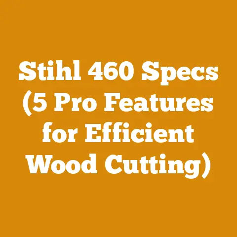 Stihl 460 Specs (5 Pro Features for Efficient Wood Cutting)