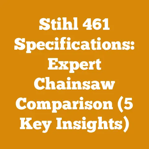 Stihl 461 Specifications: Expert Chainsaw Comparison (5 Key Insights)
