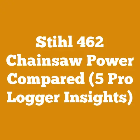 Stihl 462 Chainsaw Power Compared (5 Pro Logger Insights)