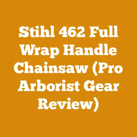 Stihl 462 Full Wrap Handle Chainsaw (Pro Arborist Gear Review)