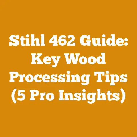 Stihl 462 Guide: Key Wood Processing Tips (5 Pro Insights)