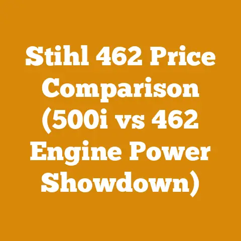 Stihl 462 Price Comparison (500i vs 462 Engine Power Showdown)