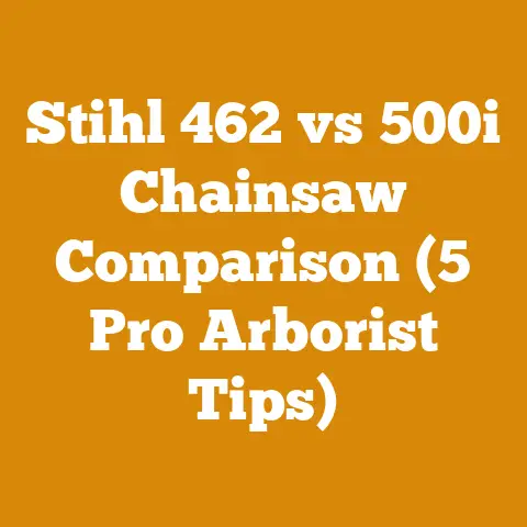 Stihl 462 vs 500i Chainsaw Comparison (5 Pro Arborist Tips)