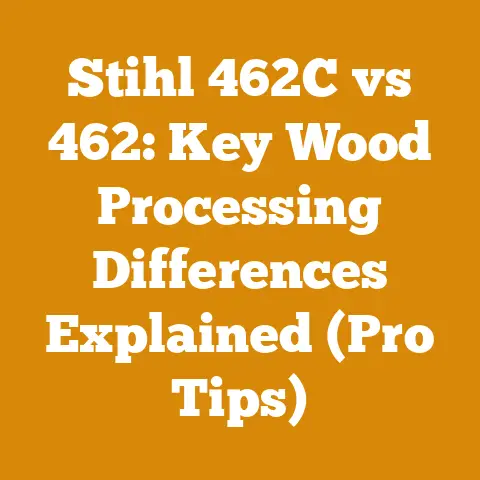Stihl 462C vs 462: Key Wood Processing Differences Explained (Pro Tips)