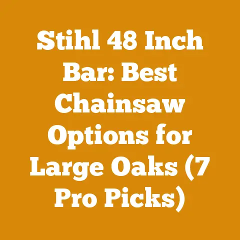 Stihl 48 Inch Bar: Best Chainsaw Options for Large Oaks (7 Pro Picks)