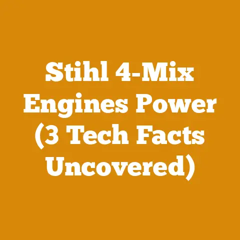 Stihl 4-Mix Engines Power (3 Tech Facts Uncovered)