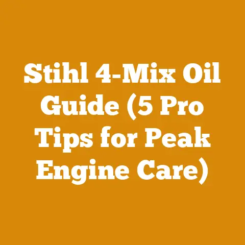 Stihl 4-Mix Oil Guide (5 Pro Tips for Peak Engine Care)