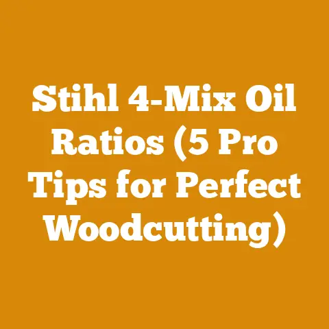 Stihl 4-Mix Oil Ratios (5 Pro Tips for Perfect Woodcutting)