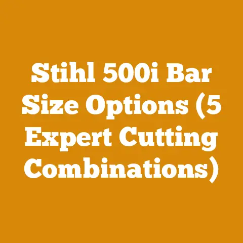 Stihl 500i Bar Size Options (5 Expert Cutting Combinations)