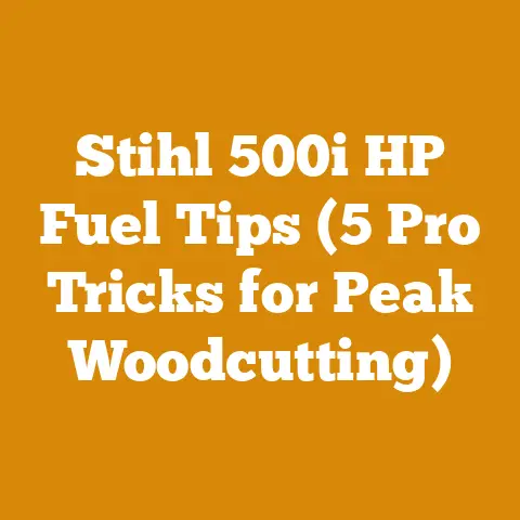 Stihl 500i HP Fuel Tips (5 Pro Tricks for Peak Woodcutting)