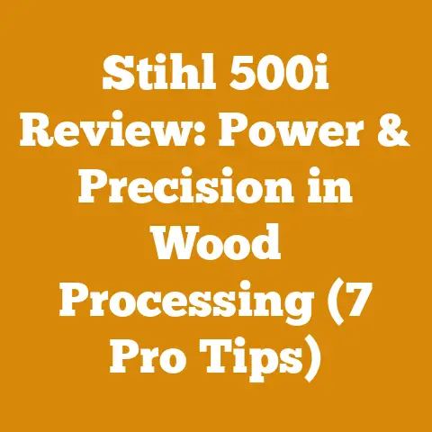 Stihl 500i Review: Power & Precision in Wood Processing (7 Pro Tips)