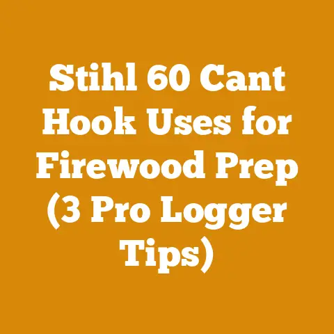 Stihl 60 Cant Hook Uses for Firewood Prep (3 Pro Logger Tips)
