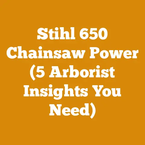Stihl 650 Chainsaw Power (5 Arborist Insights You Need)