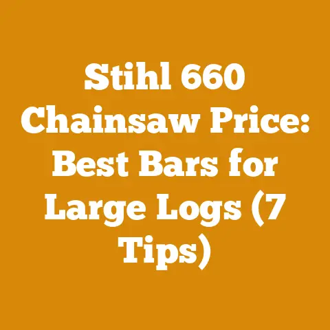 Stihl 660 Chainsaw Price: Best Bars for Large Logs (7 Tips)