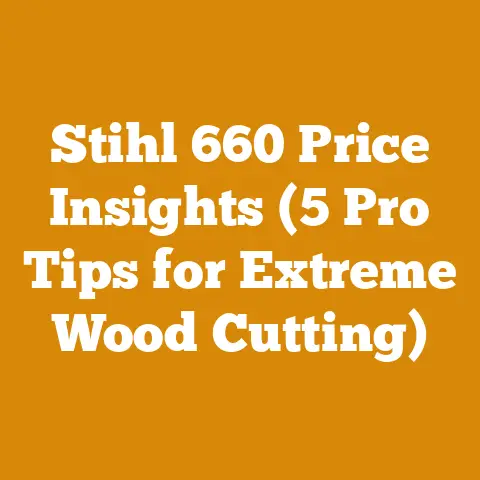 Stihl 660 Price Insights (5 Pro Tips for Extreme Wood Cutting)