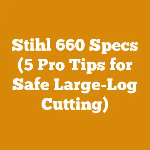 Stihl 660 Specs (5 Pro Tips for Safe Large-Log Cutting)