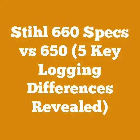 Stihl 660 Specs vs 650 (5 Key Logging Differences Revealed)