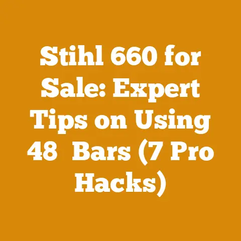 Stihl 660 for Sale: Expert Tips on Using 48″ Bars (7 Pro Hacks)
