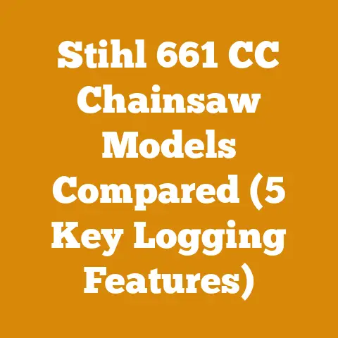 Stihl 661 CC Chainsaw Models Compared (5 Key Logging Features)