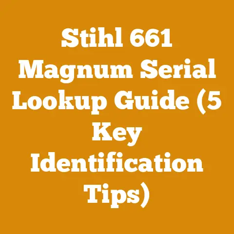Stihl 661 Magnum Serial Lookup Guide (5 Key Identification Tips)