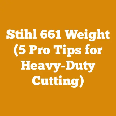 Stihl 661 Weight (5 Pro Tips for Heavy-Duty Cutting)