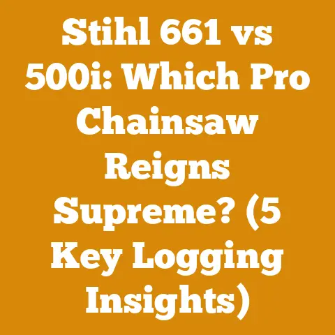Stihl 661 vs 500i: Which Pro Chainsaw Reigns Supreme? (5 Key Logging Insights)