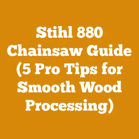Stihl 880 Chainsaw Guide (5 Pro Tips for Smooth Wood Processing)