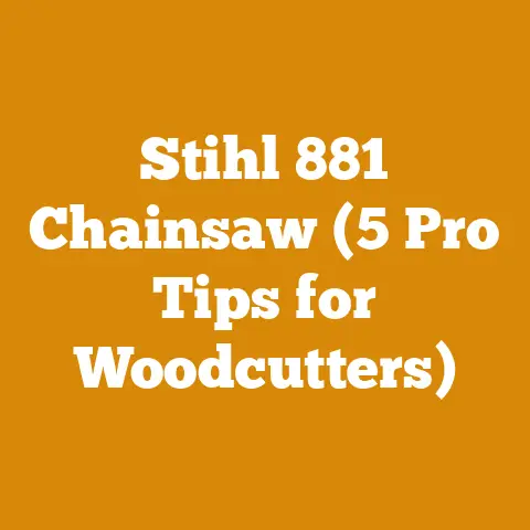 Stihl 881 Chainsaw (5 Pro Tips for Woodcutters)