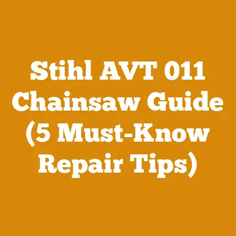 Stihl AVT 011 Chainsaw Guide (5 Must-Know Repair Tips)