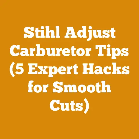 Stihl Adjust Carburetor Tips (5 Expert Hacks for Smooth Cuts)