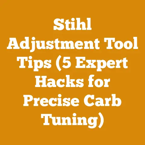 Stihl Adjustment Tool Tips (5 Expert Hacks for Precise Carb Tuning)
