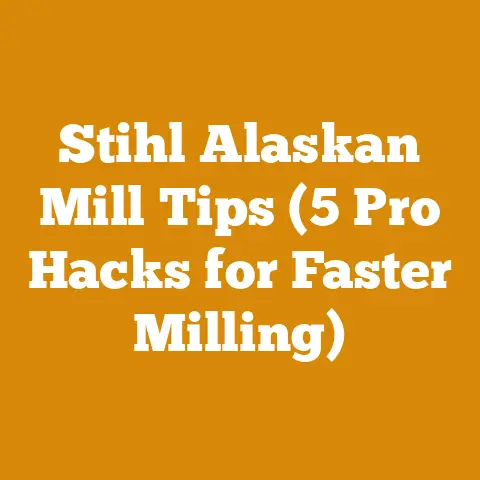 Stihl Alaskan Mill Tips (5 Pro Hacks for Faster Milling)