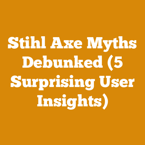 Stihl Axe Myths Debunked (5 Surprising User Insights)