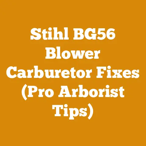 Stihl BG56 Blower Carburetor Fixes (Pro Arborist Tips)