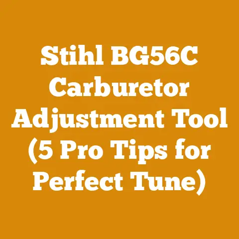 Stihl BG56C Carburetor Adjustment Tool (5 Pro Tips for Perfect Tune)