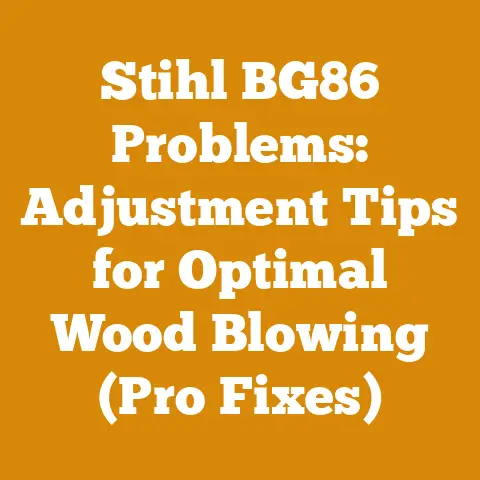 Stihl BG86 Problems: Adjustment Tips for Optimal Wood Blowing (Pro Fixes)