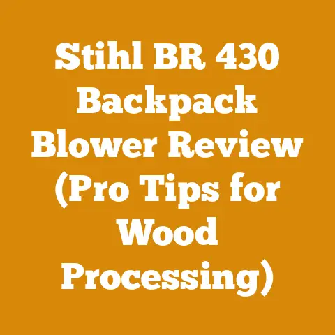 Stihl BR 430 Backpack Blower Review (Pro Tips for Wood Processing)