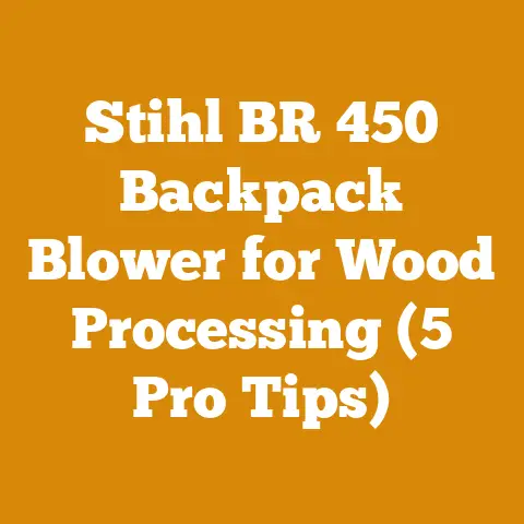 Stihl BR 450 Backpack Blower for Wood Processing (5 Pro Tips)