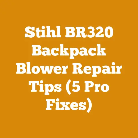 Stihl BR320 Backpack Blower Repair Tips (5 Pro Fixes)