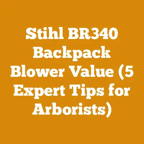 Stihl BR340 Backpack Blower Value (5 Expert Tips for Arborists)